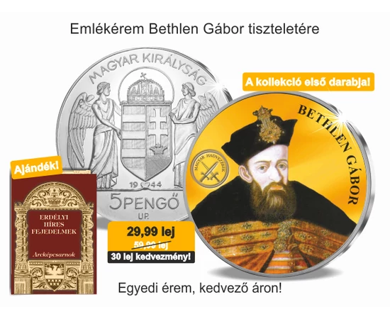 Erdélyi Fejedelmek - Bethlen Gábor emlékérem