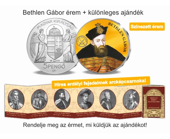 Erdélyi Fejedelmek - Bethlen Gábor emlékérem
