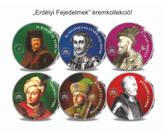 Erdélyi Fejedelmek - éremkollekció