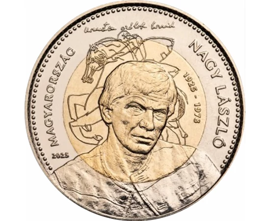 Nagy László, 100 forint emlékpénz, díszcsomagolt, Magyarország, 2025