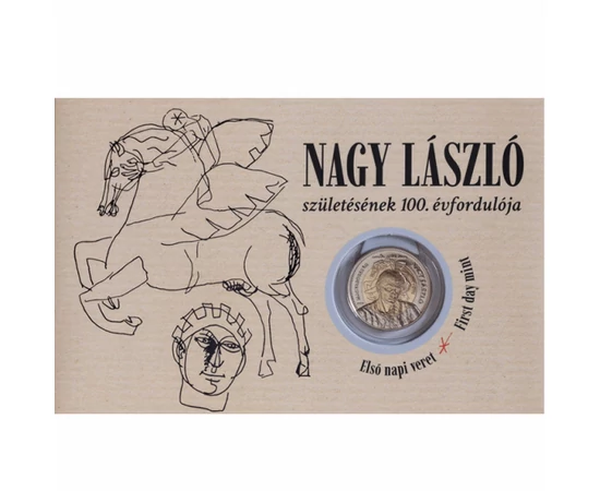 Nagy László, 100 forint emlékpénz, díszcsomagolt, Magyarország, 2025