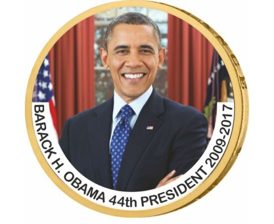 1 dollár, Barack Obama - az USA 44. elnöke, CuNi, USA