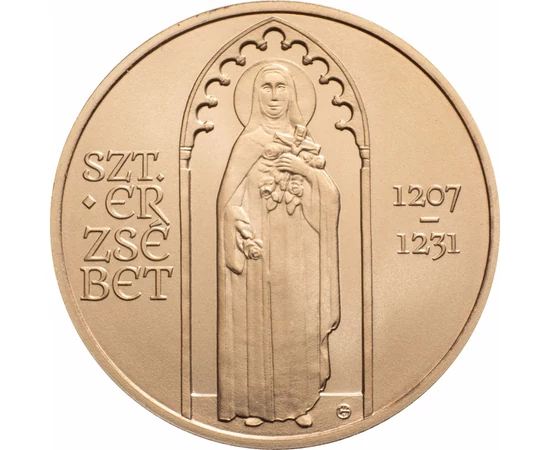 Árpád-házi Szent Erzsébet, 2000 forint, Magyarország, 2021