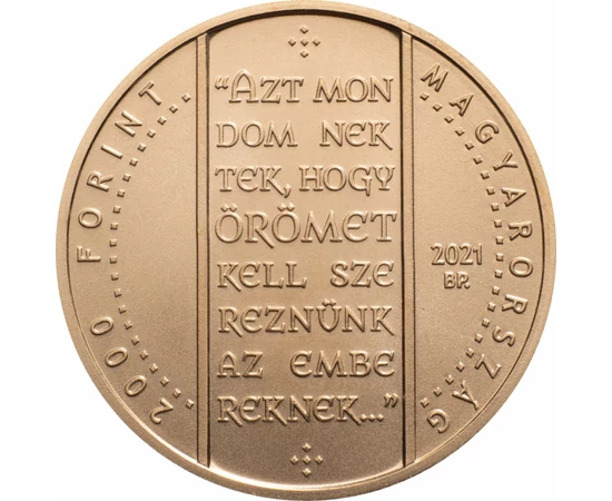 Árpád-házi Szent Erzsébet, 2000 forint, Magyarország, 2021