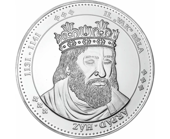 II. (Vak) Béla magyar király, 333-as ezüst emlékérem