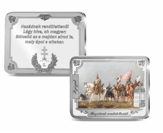 A Szózat versszakai emlékérmeken, ajándékokkal