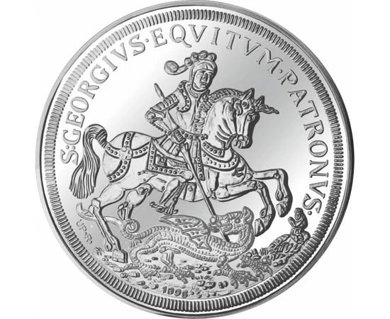 Szent György tallér, 1896, utánveret