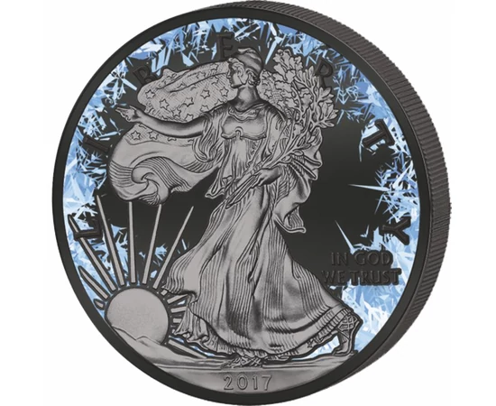 Ékszer-érme nyaklánccal, Karácsonyi angyal, 500 frank, ezüst, Kamerun, 2018 